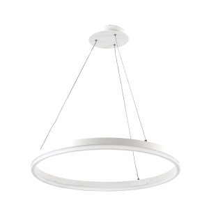 Cronus 24W LED Dimmable Pendant White / Cool White - OL60934/60WH