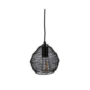 Mudag Meshique Pendant Small Matt Black - OL64521BK