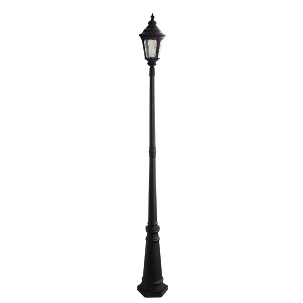 Bristol 1 Light Post Light Matt Black - OL7366BK