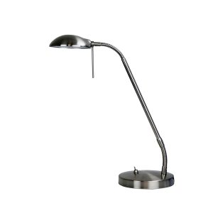 Timo 5W LED Desk Lamp Brushed Chrome / Cool White - OL93921BC