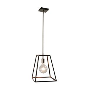 Southport Single Urban Retro Pendant Brushed Chrome - SL66901BC