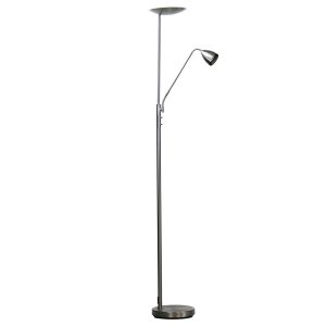 Up2 Mother & Child LED Floor Lamp Brushed Chrome - SL98595BC