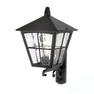 Edinburgh Wall Lantern Black - BL37