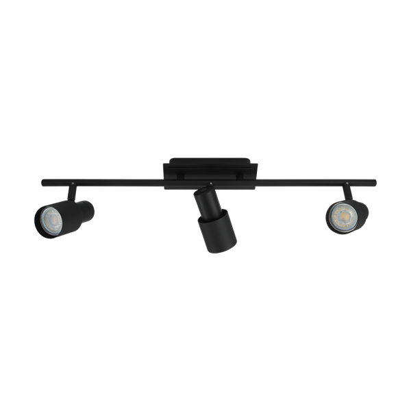 Davida 2 Triple 15W Dimmable LED Adjustable Spotlight Matt Black / Neutral White - 204328