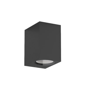 Prism 7W 240V DC LED Wall Pillar Light Black / Warm White - AQL-600-A2-F0073070T