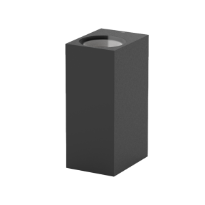 Prism 14W 240V DC Up/Down LED Wall Pillar Light Black / Warm White - AQL-601-A2-F0073070T