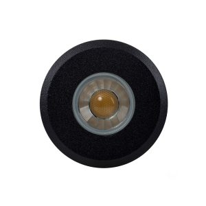 Elite 3W 12V DC LED Inground Uplighter Black / Neutral White - HV2881N-BLK