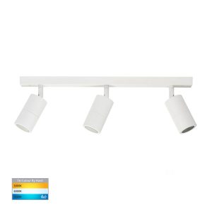 Tivah 15W 240V LED Ceiling Spotlight Bar Light Matt White / Tri-Colour - HV4001T-3-WHT