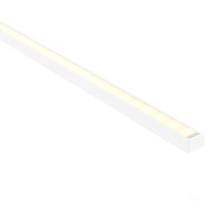 Shallow Square 1 meter 16x12mm LED Profile White - HV9693-1612-WHT