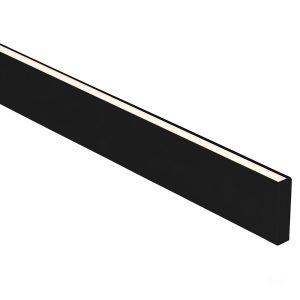 Side Mounted 1 meter 11x45mm LED Profile Black - HV9694-1145-BLK