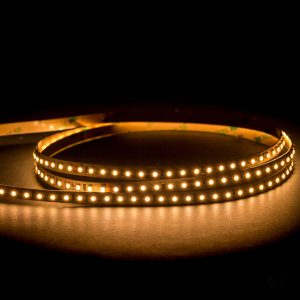 Ecolamp 9.6W 24V DC 1 Metre Dimmable LED Strip Light / Warm White - HV9722-IP20-128-3K