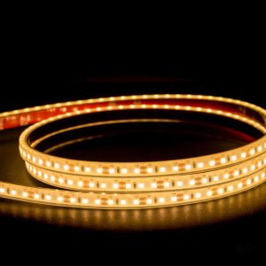 Ecolamp 9.6W 12V DC 1 Metre Dimmable LED Strip Light / Warm White - HV9723-IP67-120-3K