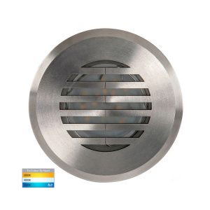 Viale 5W 12V DC Grill LED Inground Uplighter 316 Stainless Steel / Tri-Colour - HV19102T