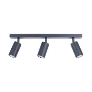 Poseidon 3 Light 240V GU10 Ceiling Spotlight Bar Light Black - PG3BARBL