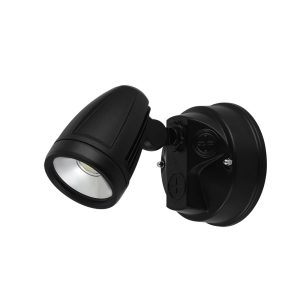 Chopper 15W Single Head LED Spotlight Black / Tri Colour - 204388