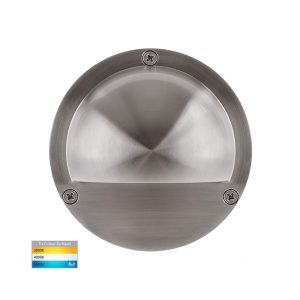 Pinta 2.3W 12V DC Eyelid LED Step Light 316 Stainless Steel / Tri-Colour - HV2904T