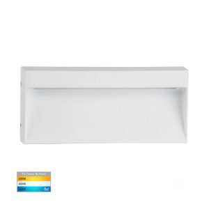 Virsma 6W 12V DC Rectangular LED Step Light White / Tri-Colour - HV3275T-WHT-12V