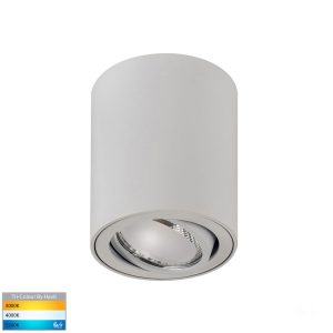 Nella 7W 240V Tilt Dimmable LED Downlight White / Tri-Colour - HV5812T-WHT