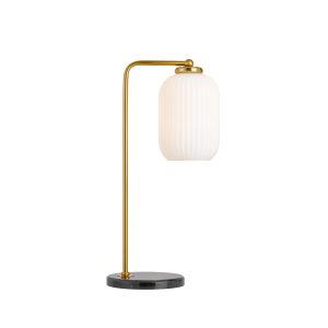 Lark 1 Light Table Lamp Antique Gold - LARK TL-AGOP