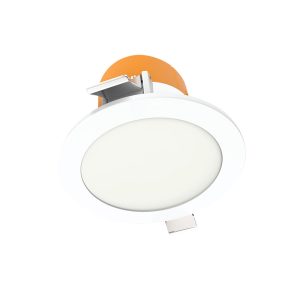 Round 7W Dimmable LED Downlight White / Tri-Colour - AT9038/WH/F/TRI