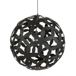 Blossom 1 Light Pendant Black - BLOSSOM-D800 BLK