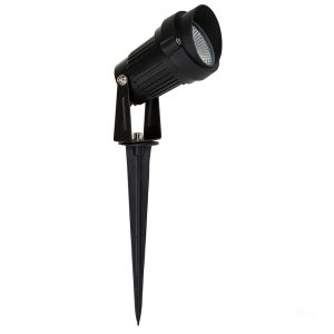 Spitze 3W 12V DC Adjustable LED Spike Light Black / Cool White - HV1428C