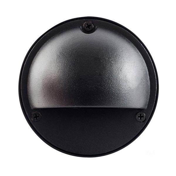 Pinta 12V G4 Surface Mounted Eyelid Step Light Black - HV2922