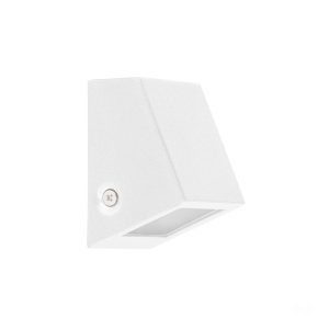 Taper 1.5W 12V DC LED Wall Light Matt White /  Cool White - HV3608C-WHT