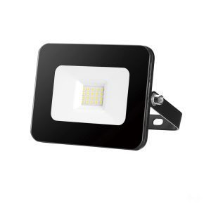 Aray 10W 240V Slimline LED Floodlight Black / Cool White - HV3726C