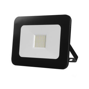 Aray 50W 240V Slimline LED Floodlight Black / Cool White - HV3729C