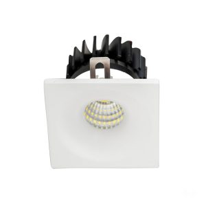 Niche 3W 240V Square LED Downlight White / Cool White - HV5701C-WHT