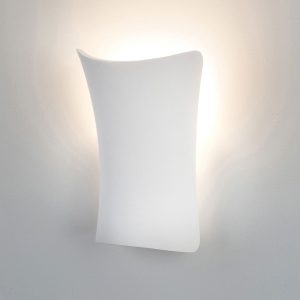 Aurora 3W 240V Up & Down Plaster LED Wall Light White / Warm White - HV8030W