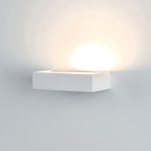 Sunrise 3W 240V Plaster LED Wall Light White / Cool White - HV8070C