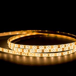 Ecolamp 4.8W 12V DC 1 Metre Dimmable LED Strip Light / Warm White - HV9723-IP54-60-3K