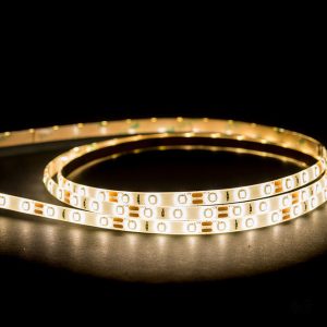 Ecolamp 4.8W 12V DC 1 Metre Dimmable LED Strip Light / Cool White - HV9723-IP54-60-4K