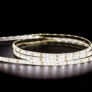 Ecolamp 4.8W 12V DC 1 Metre Dimmable LED Strip Light / Natural White - HV9723-IP54-60-5K