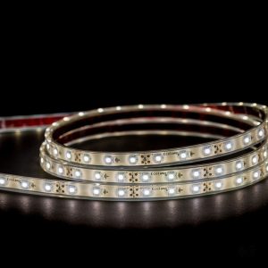 Ecolamp 4.8W 12V DC 1 Metre Dimmable LED Strip Light / Cool White - HV9723-IP67-60-4K