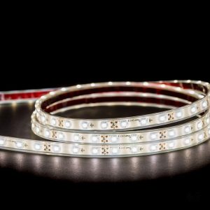 Ecolamp 4.8W 12V DC 1 Metre Dimmable LED Strip Light / Natural White - HV9723-IP67-60-5K