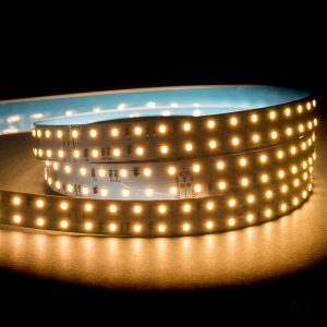 Ecolamp 32.6W 24V DC 1 Metre Dimmable LED Strip Light / Warm White - HV9783-IP20-168-3K