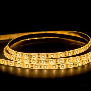 Ecolamp 14.4W 12V DC 1 Metre Dimmable LED Strip Light / Warm White - HV9783-IP54-60-3K