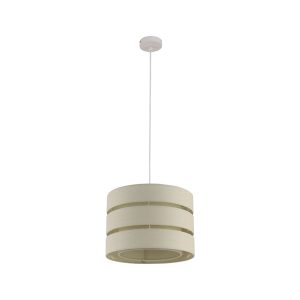 Trio 1 Light Pendant Light Grey - LL002PL055GR