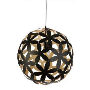 Newbach 1 Light Pendant Black - NEWBACH-D400 BLK