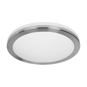 Gem 15W/30W LED Oyster Light Satin Nickel / Tri-Colour - SO3701/40L/TC/DP