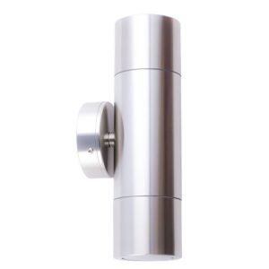 Poseidon 12V MR16 Up & Down Wall Pillar Light Stainless Steel - PMUDSS