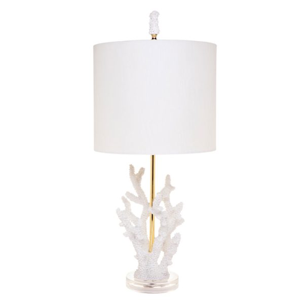 Daphne 1 Light Table Lamp White - 11566