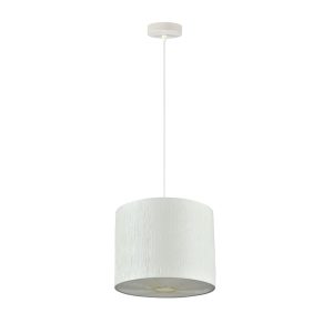 Ingrid 1 Light Pendant Small White - LL002PL052S