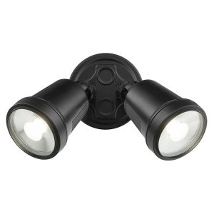 Hunter 22W Twin LED Spotlight Black / Tri-Colour - 20622/06