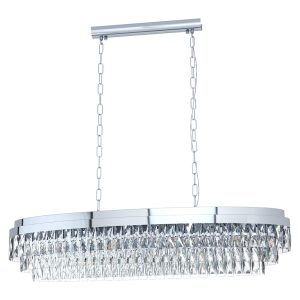 Valparaiso 13 Light Crystal Chandelier Chrome - 39495