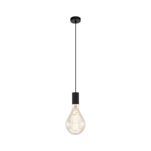 Tavistock 1 Light Pendant Black - 49074N