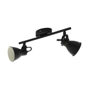 Seras 10W Dimmable LED Spotlight Black / Cool White - 98398N